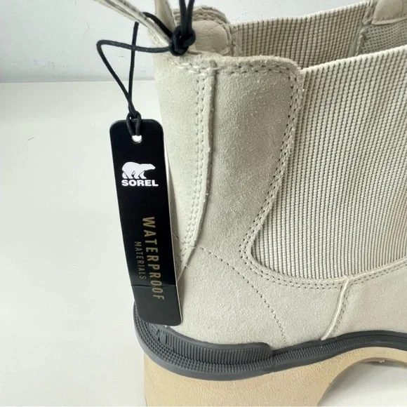 NWT Sorel Hi-line Chelsea Boot in Chalk/Ceramic Size 10.5 - Picture 8 of 14